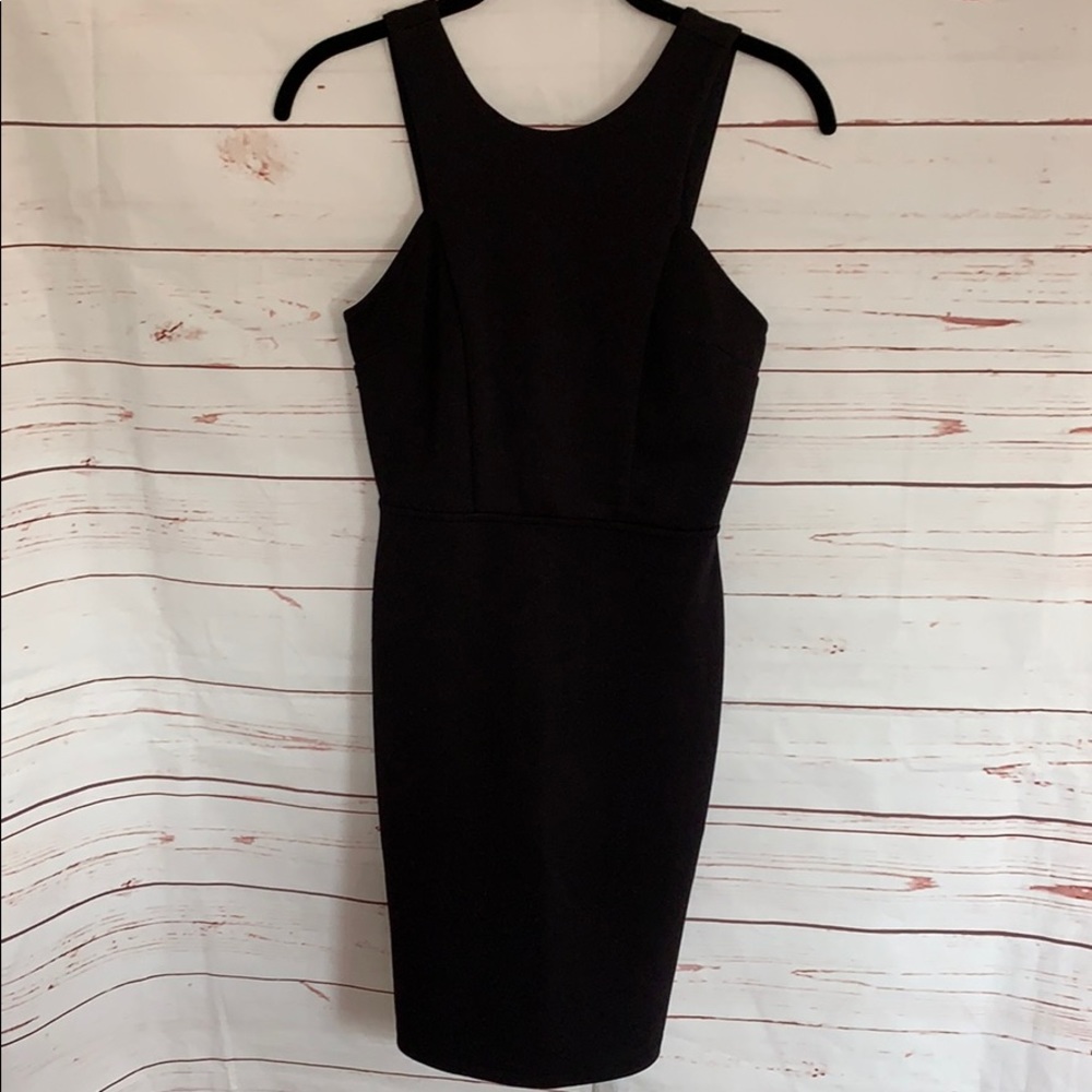 Black Bodycon Sleeveless Dress